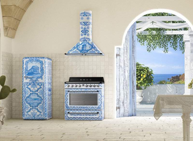 Smeg and Dolce & Gabbana Unveil the 'Divina Cucina' Kitchen Line