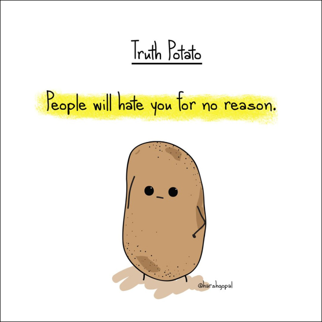 The Amusing Little Potato of Honest Facts!
