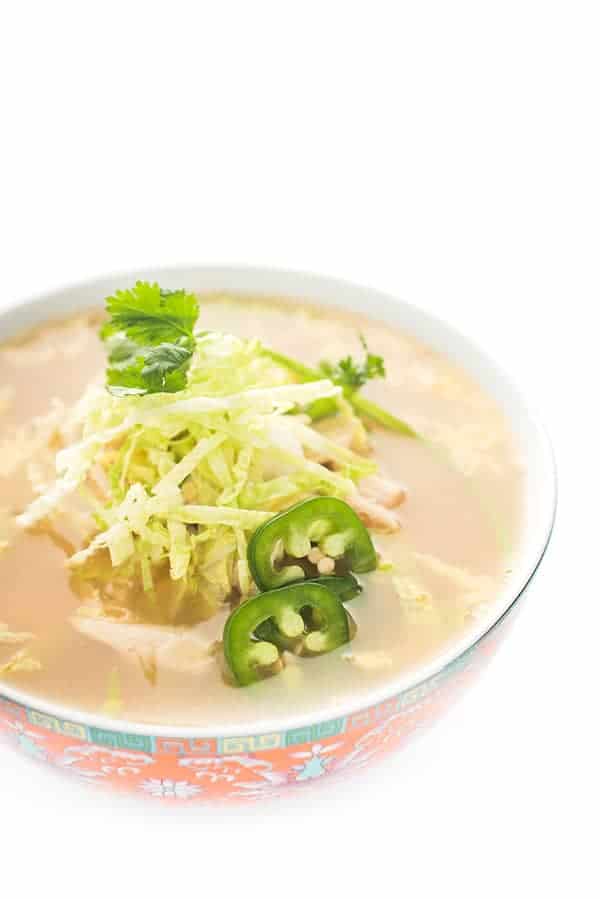 Quick and Flavorful Asian Chicken Cabbage Soup