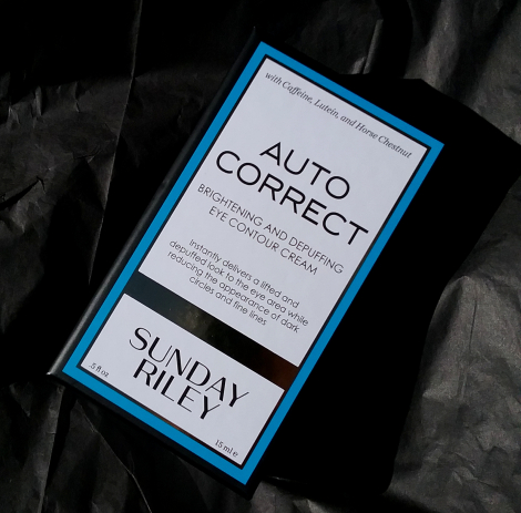 A Swift Goodbye: Sunday Riley Auto Correct Eye Cream Review