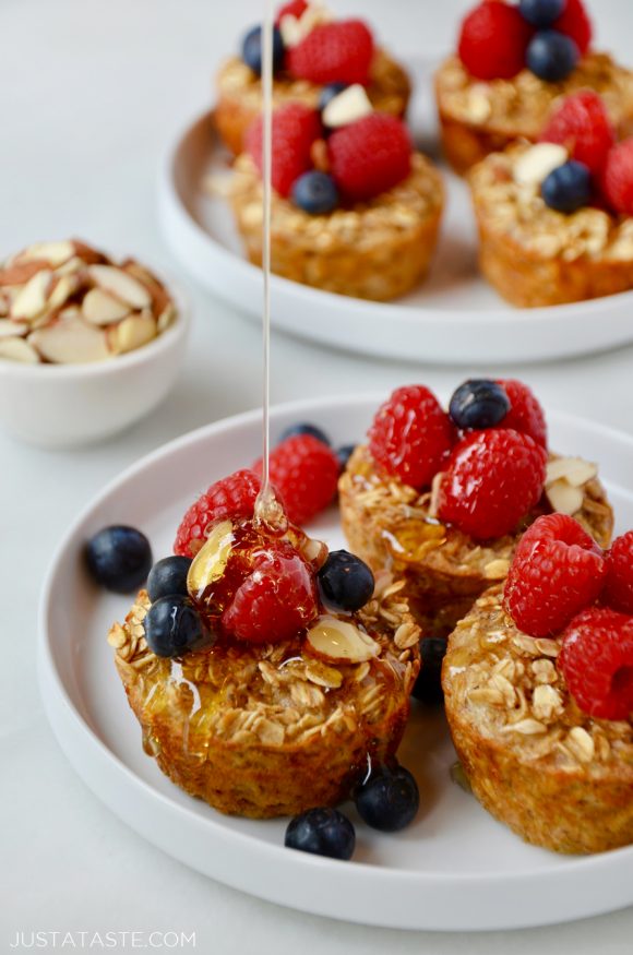 Freezer-Friendly Baked Oatmeal Cups for Busy Mornings