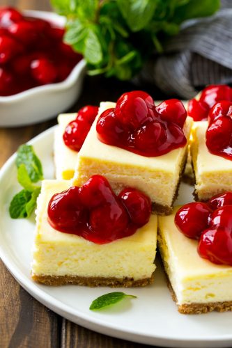 Cherry Cheesecake Squares