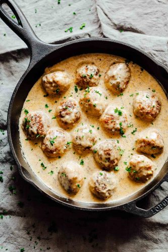 Velvety Cajun Chicken Meatballs