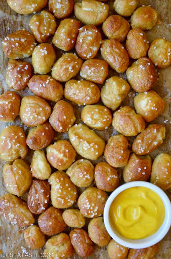 Simple Homemade Soft Pretzel Bites