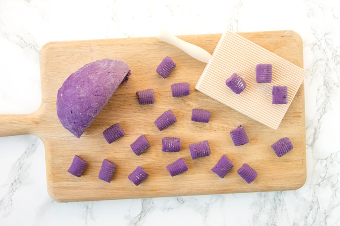 Crafting Purple Potato Gnocchi from Scratch