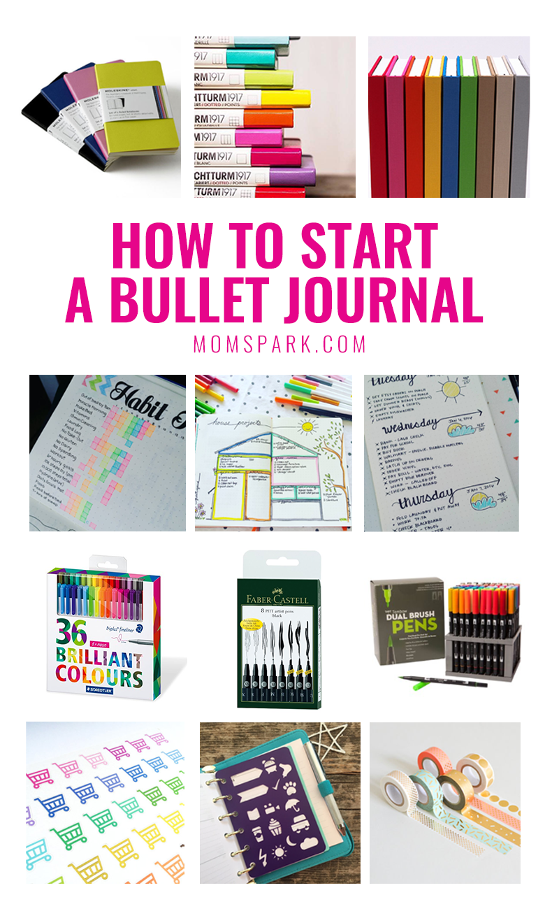 Your Beginner-Friendly Guide to Launching a Bullet Journal | Mom Spark