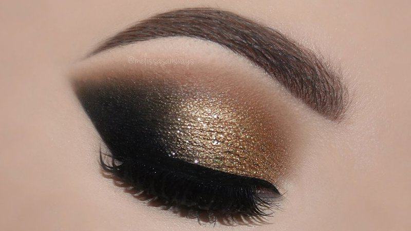 Stunning Gold Cat-Eye Smokey Eyes & Flawless Complexion Makeup Guide by Melissa Samways