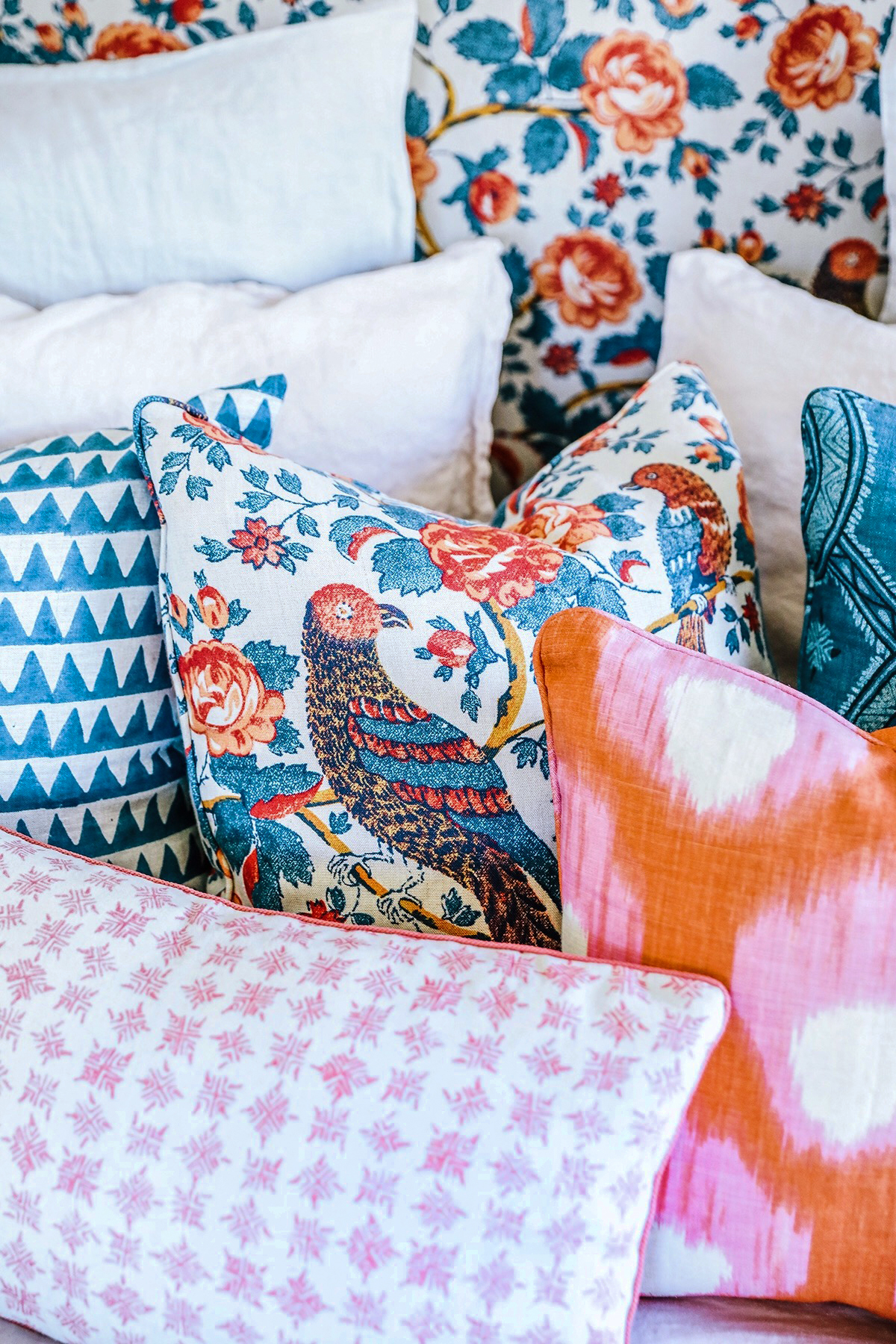 A Guest Room Refresh: How Textile Wallpaper and Custom Furniture Transformed the Space