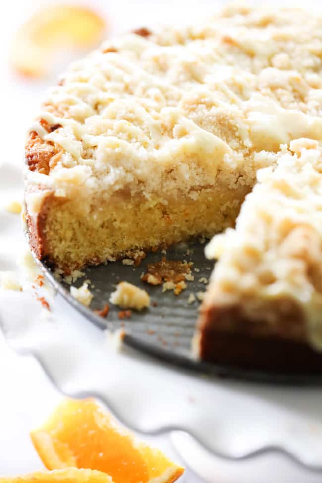 Fresh Orange Coffee Cake Recipe by Chef in Training